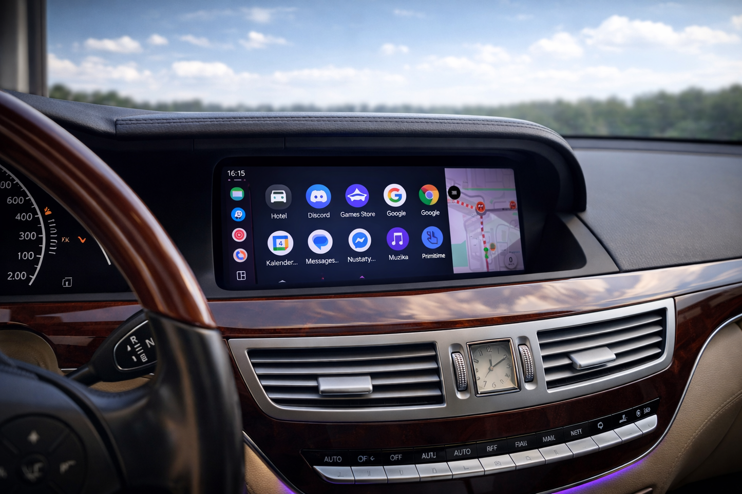 Mercedes Benz W221 S Class NTG3 NTG3.5 2006 - 2013 Android navigation unit multimedia Carplay