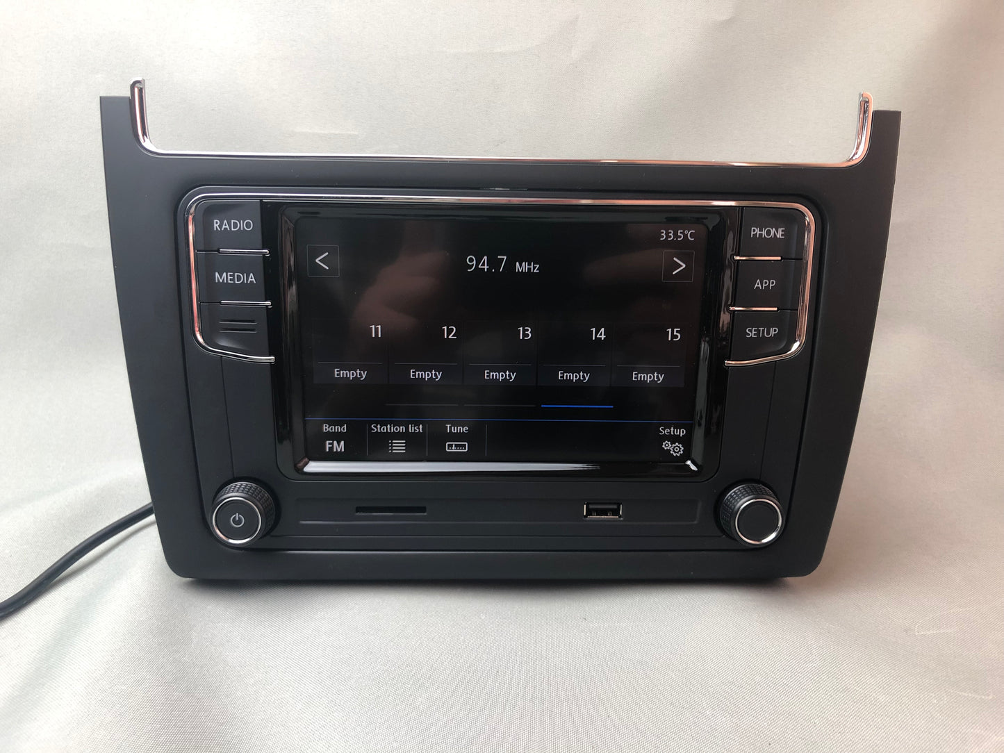 Volkswagen Polo 6C MQB RCD 360 Apple Carplay + Android Autoradio Navigation