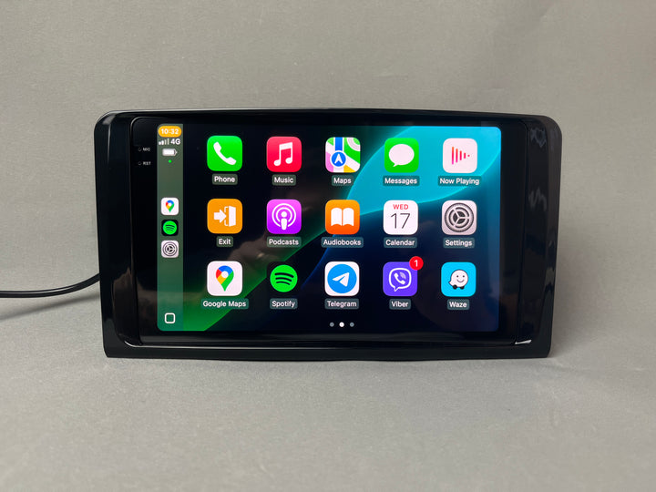 Mercedes-Benz ML GL 2005–2012 W164 X164 Android-Navigationssystem mit Apple CarPlay