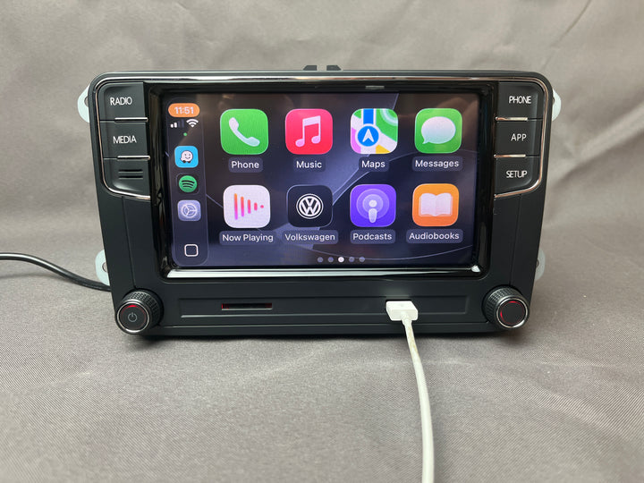 Volkswagen VW RCD 780 CarPlay und Android Auto Navigationssystem Multimedia GPS