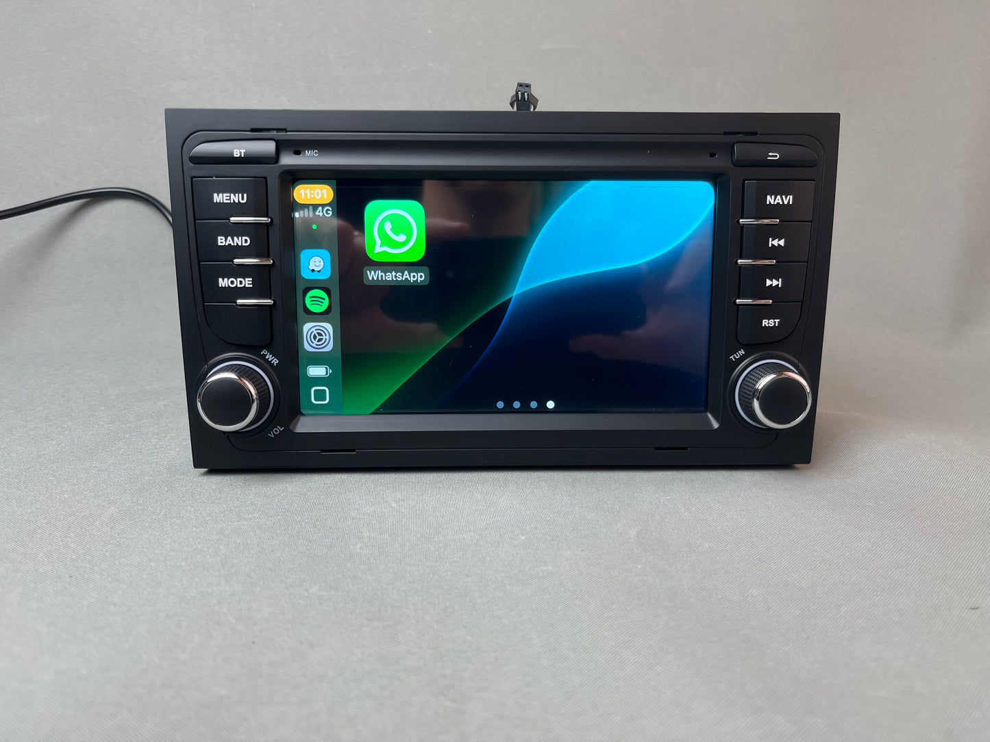 Audi A4 B6 B7 2000 - 2008 Android-Navigationssystem Apple Carplay