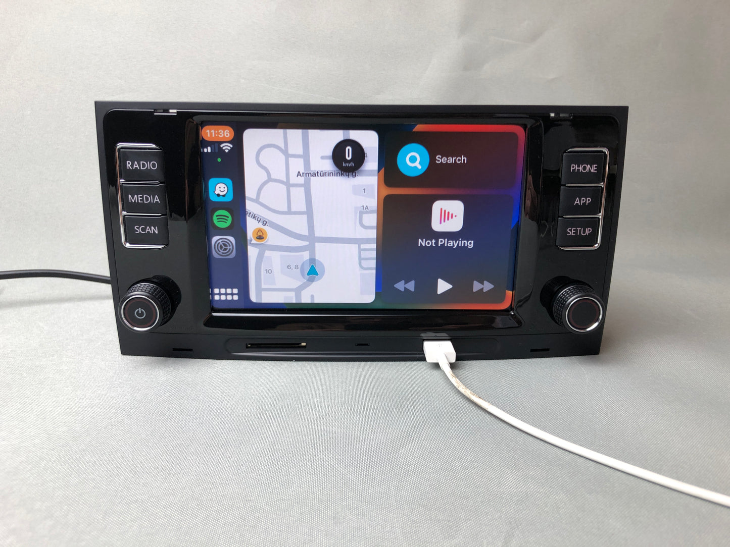 Volkswagen RCD580 Transporter Touareg Multivan T5 2003–2015 CarPlay/Android Auto-Navigationseinheit