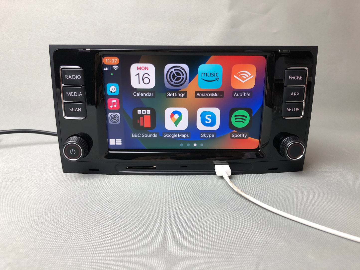 Volkswagen RCD580 Transporter Touareg Multivan T5 2003–2015 CarPlay/Android Auto-Navigationseinheit