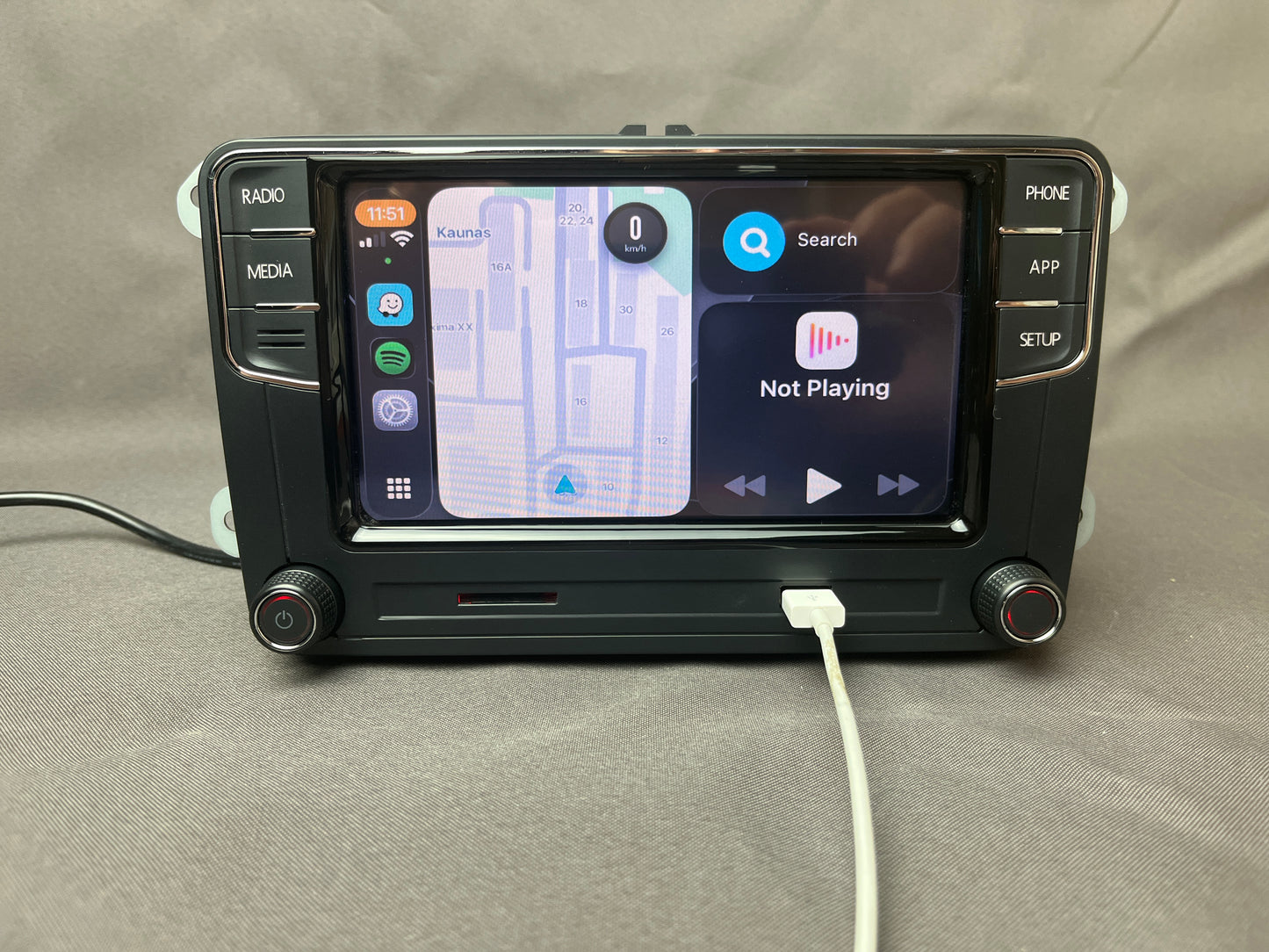 Volkswagen VW RCD 780 CarPlay and Android Car Navigation System Multimedia GPS