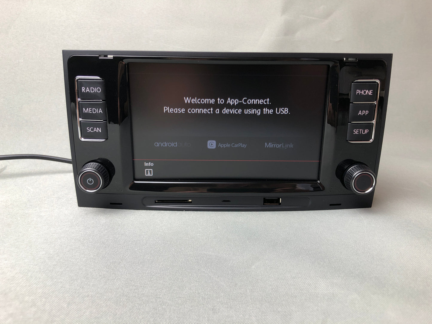 Volkswagen RCD580 Transporter Touareg Multivan T5 2003–2015 CarPlay/Android Auto-Navigationseinheit