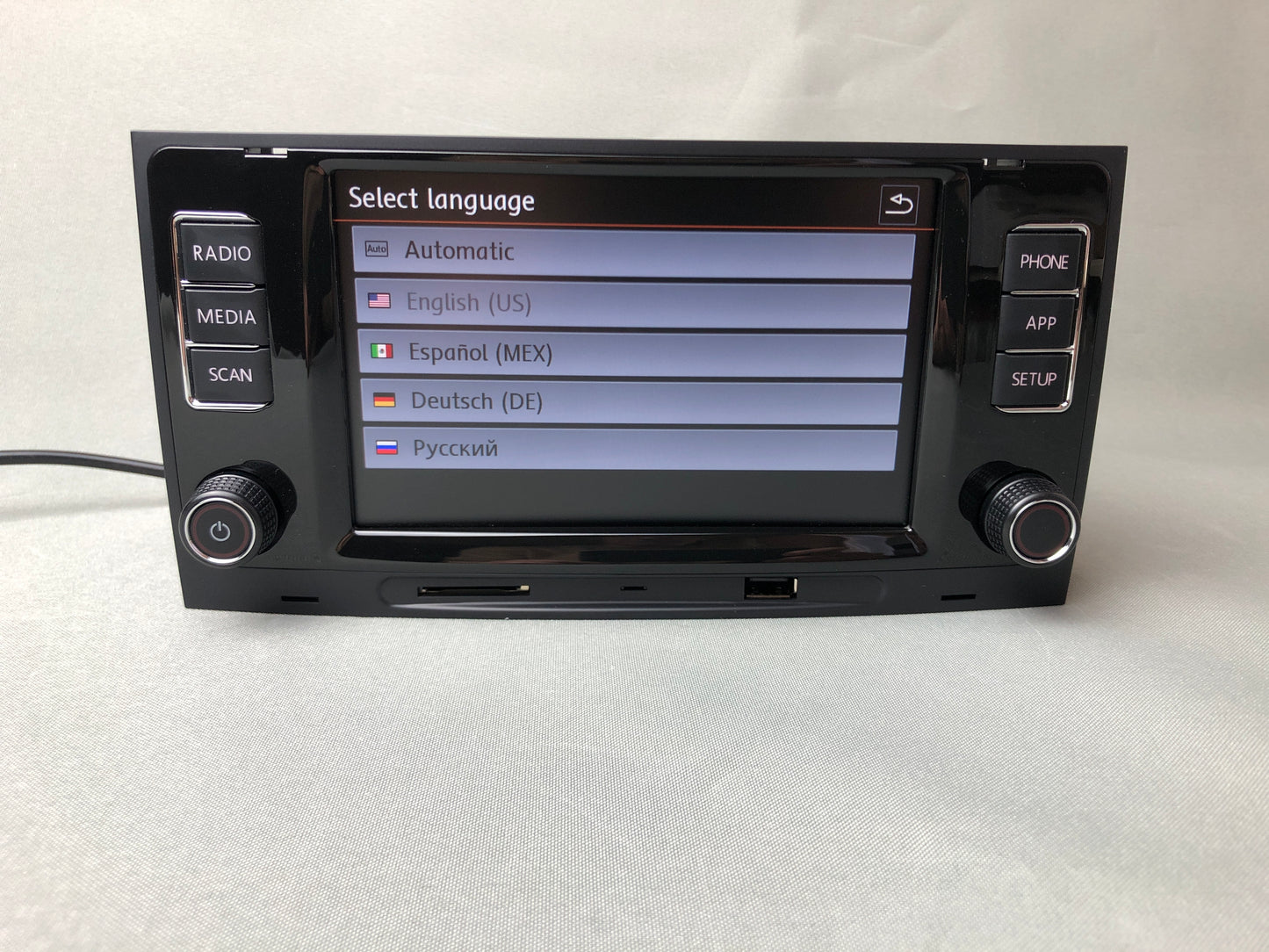 Volkswagen RCD580 Transporter Touareg Multivan T5 2003–2015 CarPlay/Android Auto-Navigationseinheit