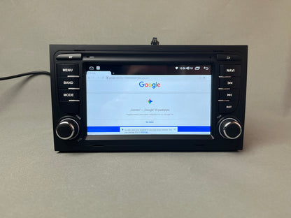 Audi A4 B6 B7 2000 - 2008 Android-Navigationssystem Apple Carplay