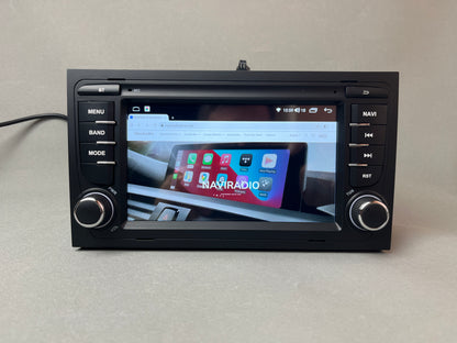 Audi A4 B6 B7 2000 - 2008 Android-Navigationssystem Apple Carplay