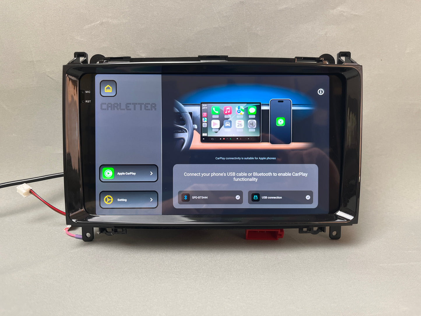 Mercedes Benz Vito Viano 2 2003 - 2015 W639 Android navigation apple carplay system