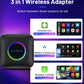 Android 13 Multimedia AI Box 8+128 GB Carplay Android Auto Wireless Naviradio TV AMI