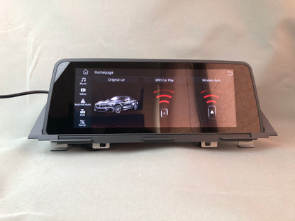 BMW F10 F11 5er CIC G30 Look Android Auto Apple CarPlay Kabellose Navigationseinheit