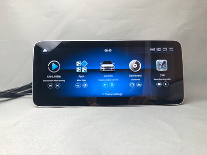Mercedes Benz W205 C-Klasse NTG5 Android 13 Navigationsgerät Multimedia Carplay