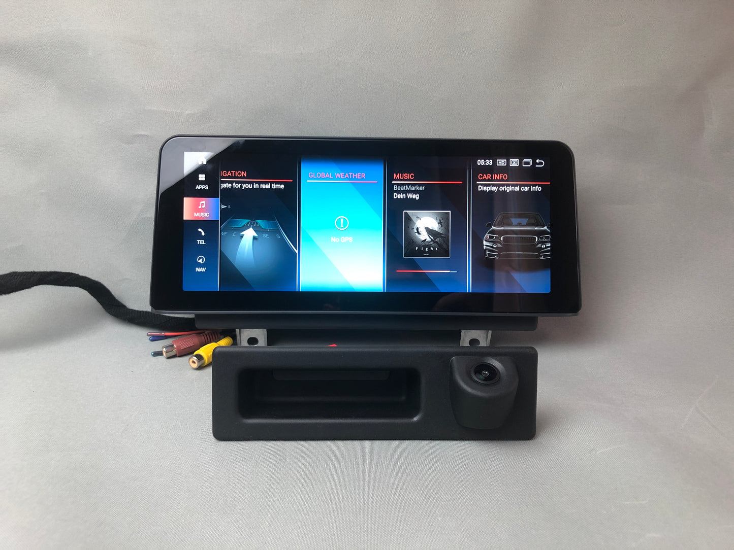 BMW F30 Android 8 Core Navigationsgerät F31 F34 3er Multimedia 8,8" GPS 