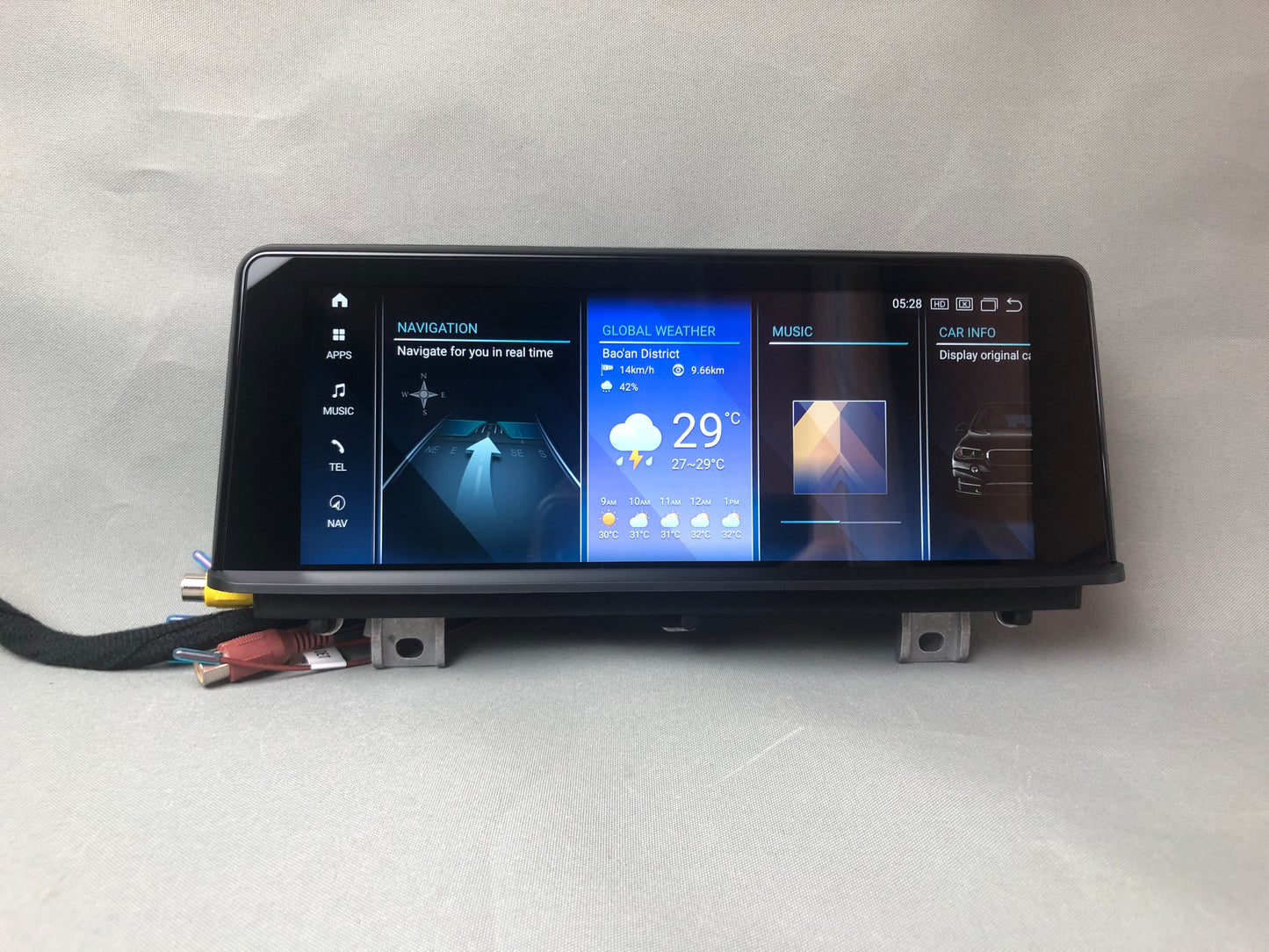 BMW F30 Android 8 Core Navigationsgerät F31 F34 3er Multimedia 8,8" GPS 