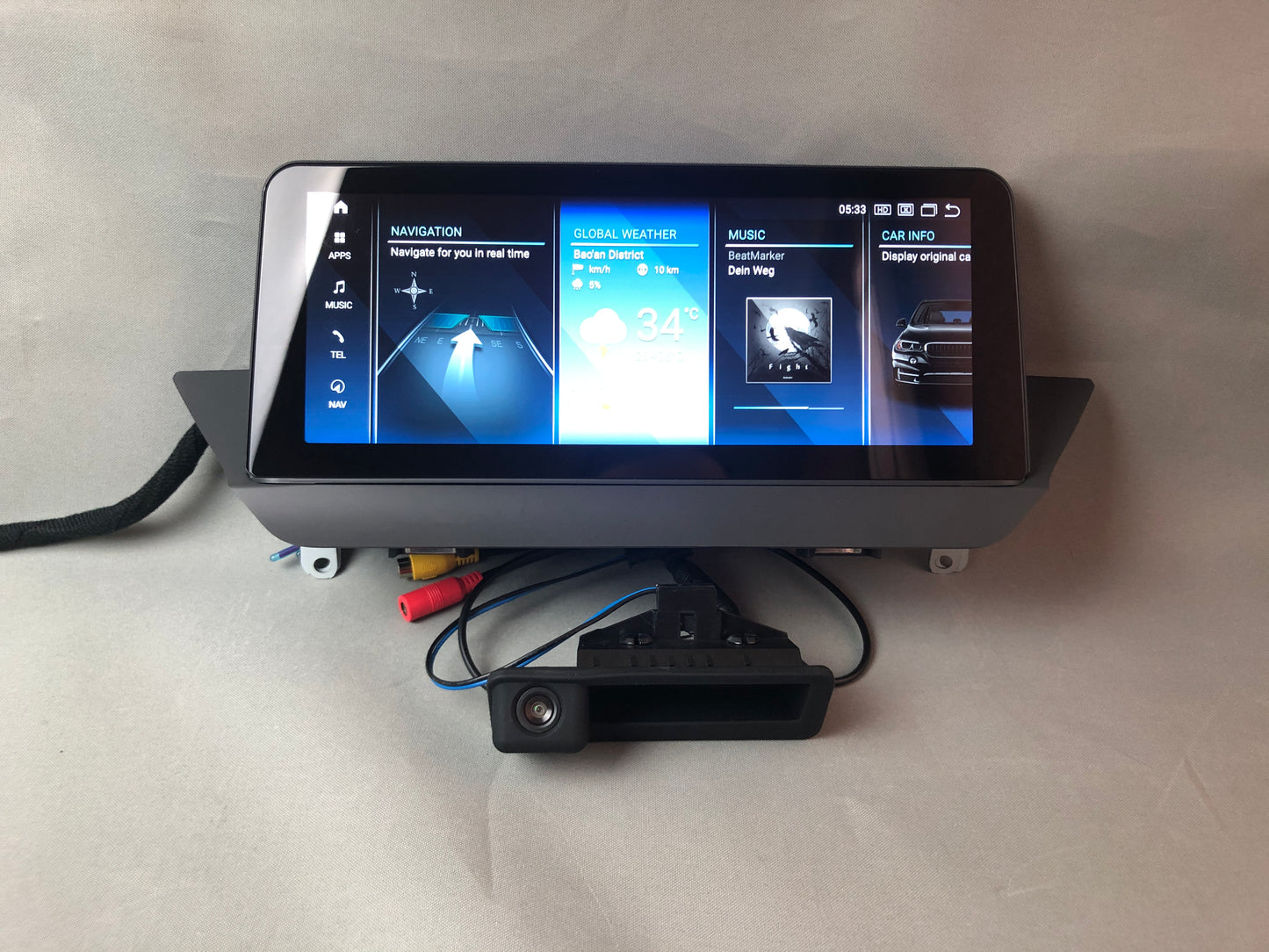 BMW X1 E84 CIC Android Navigationseinheit Serie Multimedia 2009 - 2015 GPS-System