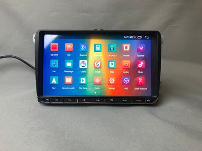 VW 9-Zoll-Android-Autoradio/-Stereoanlage mit Carplay/Android Auto passend für VW Golf 5 6 Passat Caddy Eos Polo Jetta
