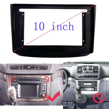Mercedes Benz Vito Viano 2 2003 - 2015 W639 Android navigation apple carplay system