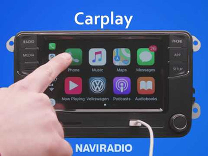 Volkswagen VW RCD360 CarPlay Navigation unit Golf MK5 MK6 TIGUAN TOURAN EOS SCIROCCO RCD 360