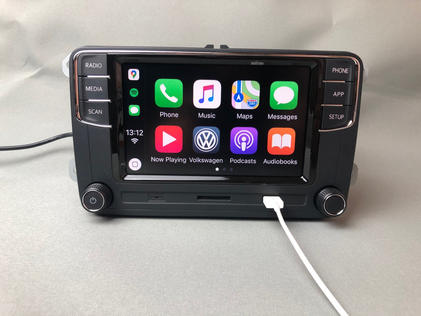 Volkswagen VW RCD 330G CarPlay und Android Autonavigationssystem Multimedia GPS