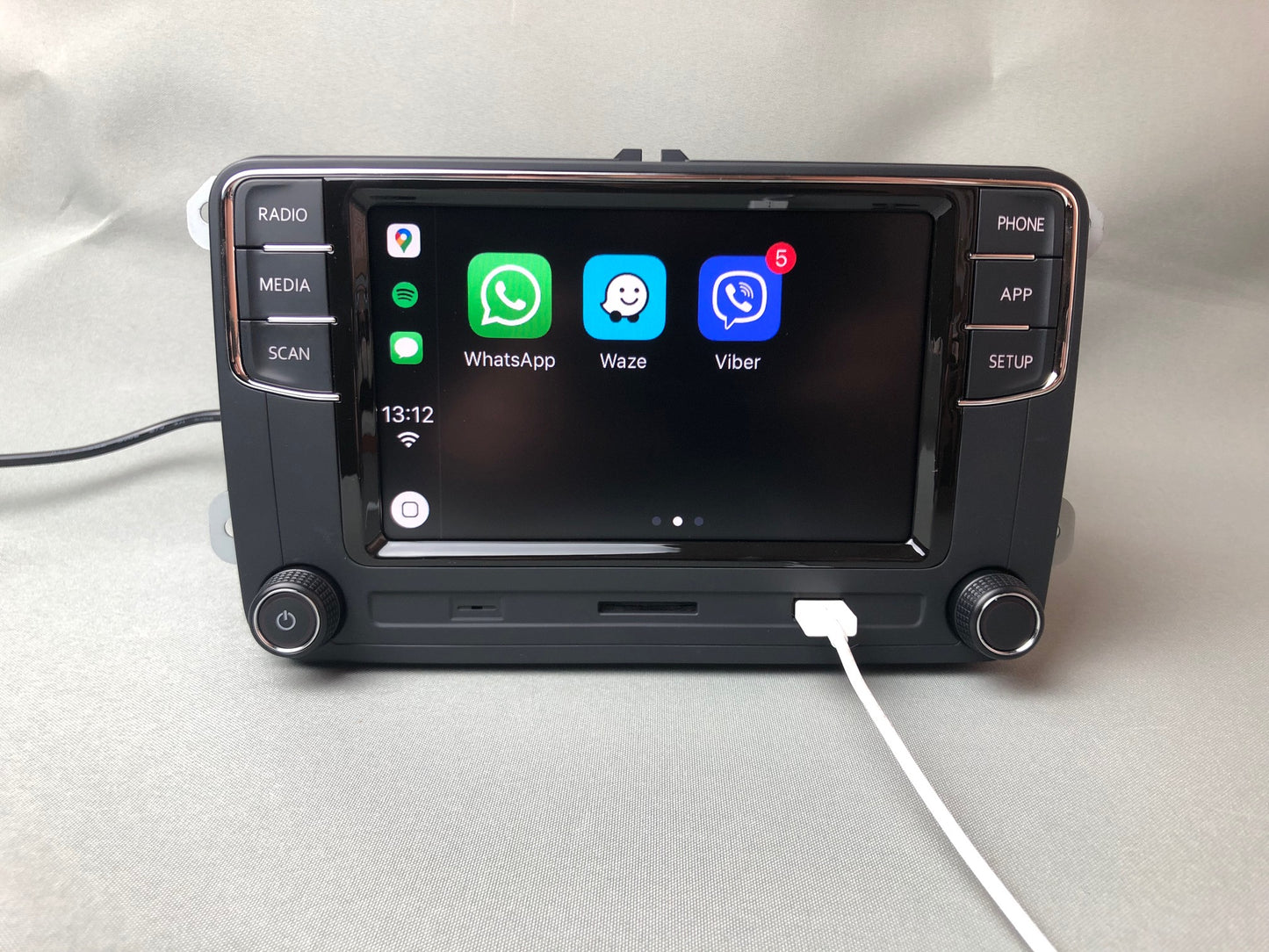 Volkswagen VW RCD 330G CarPlay und Android Autonavigationssystem Multimedia GPS