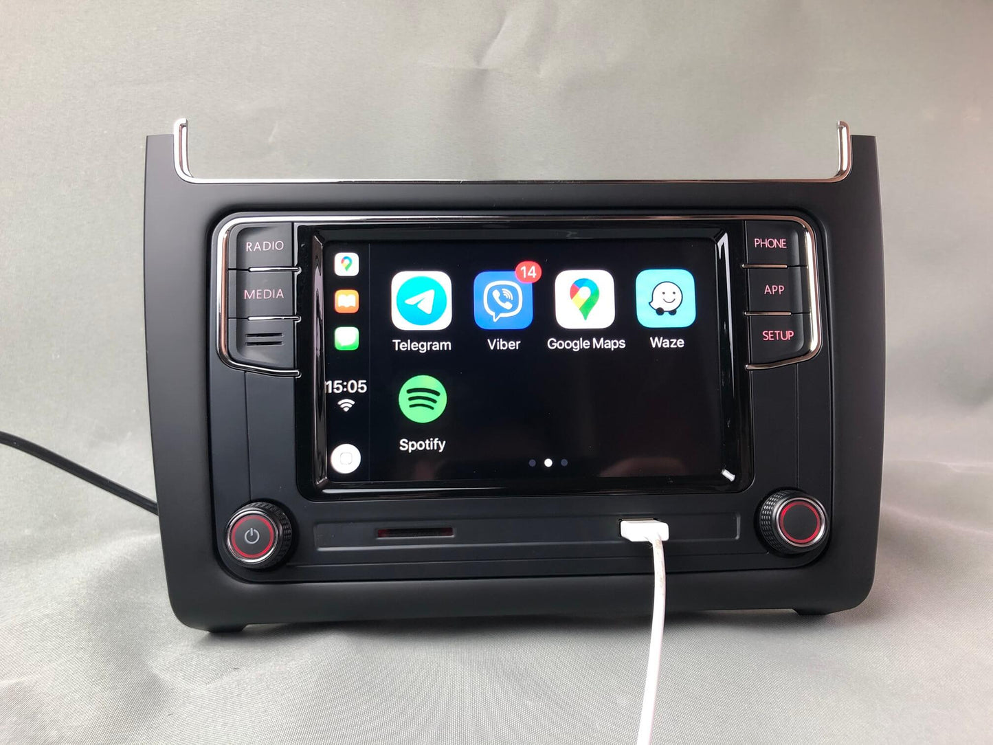 Volkswagen Polo 6C 2014 - 2017 MQB RCD 360 Apple Carplay Radio Navigation