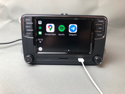 Volkswagen VW RCD 330G CarPlay und Android Autonavigationssystem Multimedia GPS