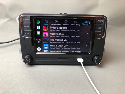 Volkswagen VW RCD 330G CarPlay und Android Autonavigationssystem Multimedia GPS