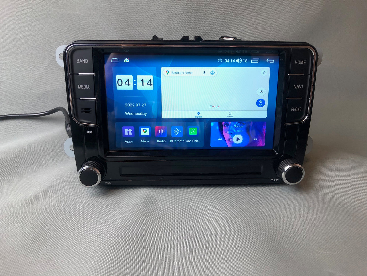 Volkswagen vw touran tiguan passat b6 golf mk5 mk6 Android navigation gps nav