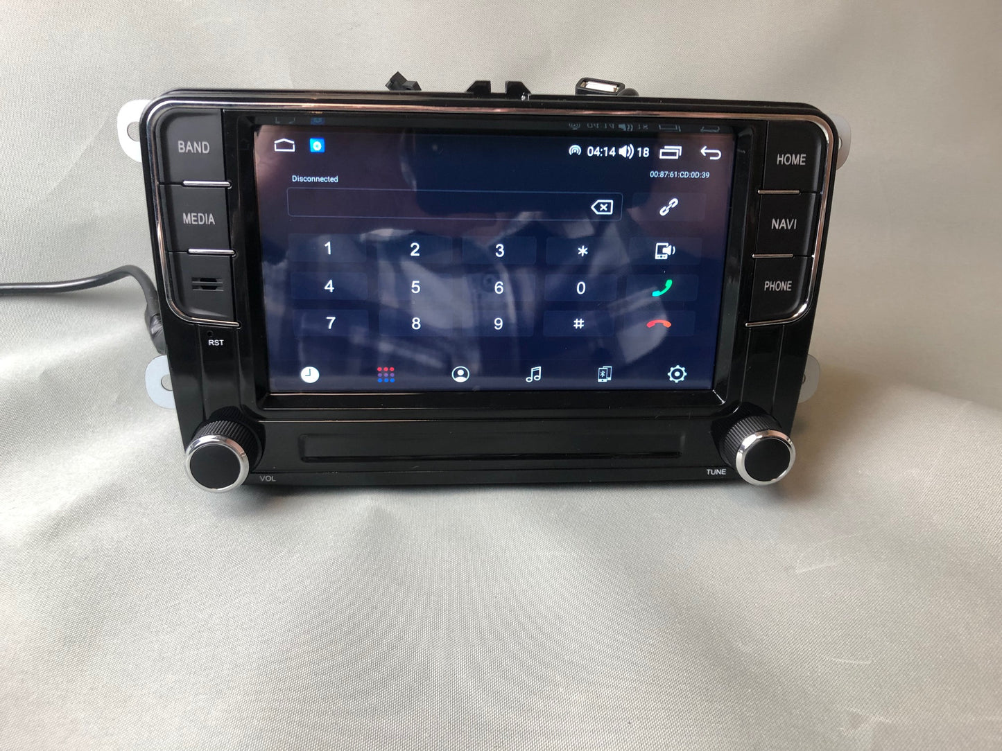 Volkswagen vw touran tiguan passat b6 golf mk5 mk6 Android navigation gps nav