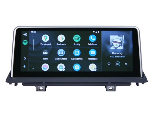 BMW E70 CCC Apple Carplay + Android Auto-Navigationseinheit Multimedia E71 X5 X6