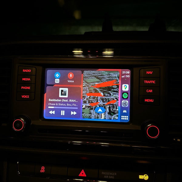 Kundenfoto: VW MIB CarPlay box